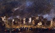 Fire in the San Marcuola Francesco Guardi